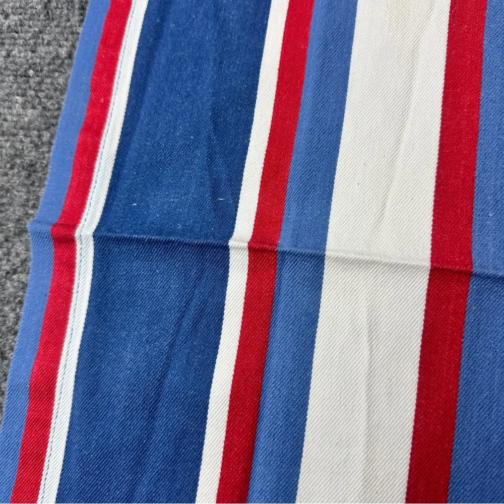 Tag cloth napkins striped cotton red white blue USA  patriotic America 4th July - Picture 4 of 11